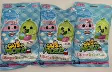 3PC Cats Vs Pickles Kittens Vs Gherkins Suprise Plush Toy Set ~ #V1004 ~ SEALED