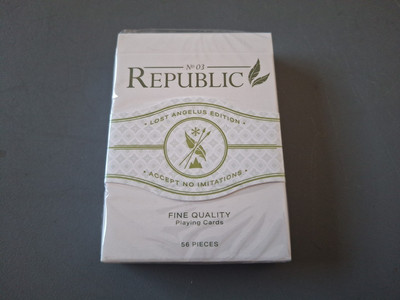 Green Republic (Lost Angelus Edition) Playing Cards By Ellusionist