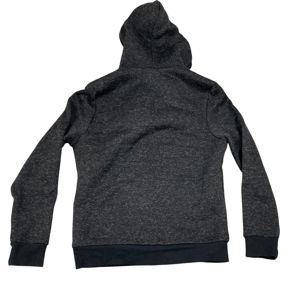 Chaqueta con Capucha Buffalo David Bitton Para Hombre Pequeña Forrada Sherpa Cremallera Completa Carbón Foto 2 de 4