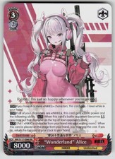 "Wonderland" Alice GODDESS OF VICTORY: NIKKE NIK/S117-E060 RR NM Weiss Schwarz