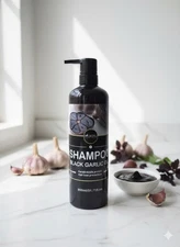 Mokeru Premium Black Garlic Shampoo For Hair Loss 31.71 Fl Oz