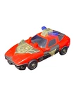 Vintage Takara Brave Police Transformer Corvette BP-110 Decker Red Cop Car