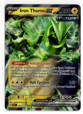Pokemon Prismatic Evolutions Iron Thorns ex 032/131
