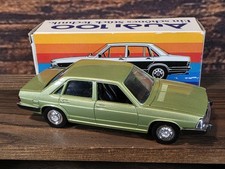 Schuco Audi 100 Sedan 1:43 Diecast Car West Germany w/ Box Green Vintage