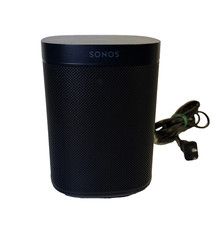 Sonos One Gen2 Wireless Smart Speaker Black w/ Power Cord Really Nice Condition