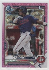 2021 Bowman Chrome Prospects Mega Box Pink Mojo Refractor /199 Misael Urbina c5r