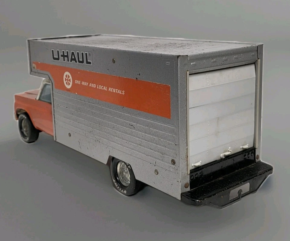 VINTAGE Nylint U-Haul Maxi-Mover Box Truck, Pressed Steel No. 8411 - USA - Image 3 of 4
