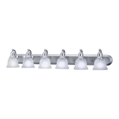 Vaxcel Lighting LS-VLD106 Lasalle 6 Light Bathroom Vanity Light - Nickel - Picture 1 of 5