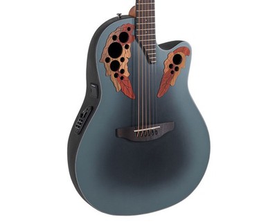 Ovation Celebrity Elite CE44-RBB A/E Guitar - Reverse Blue Burst - Open Box