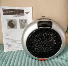 Mini Electric Heater – 600W, Adjustable Temp, Timer & Fan Speeds, 20m²