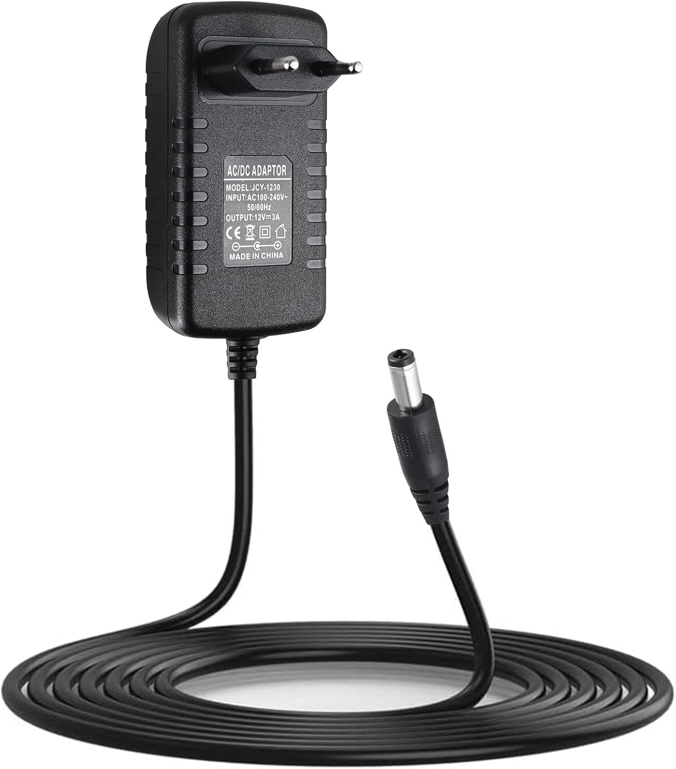 Trasformatore 12V 3A per Strisce LED e Progetti Arduino | 36W Alta Qualità