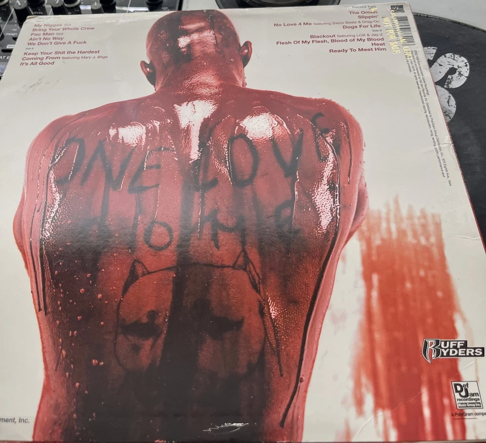 DMX – Flesh Of My Flesh.. Original 1998 Press 2XLP PROMO in Picture Cover VG/VG Foto 3 de 4