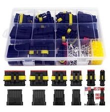 372Pcs Waterproof Automotive Electrical Connectors Quick Connect and 372 pcs