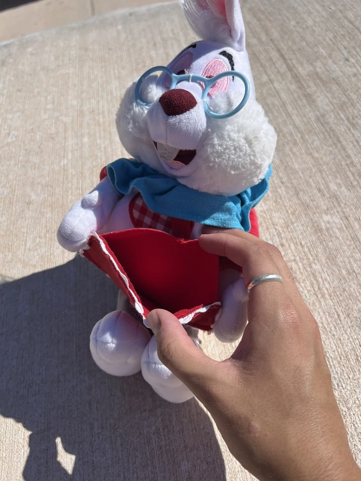 Disney Store Exclusive Alice In Wonderland Plush White Rabbit 16" - Image 4 of 4