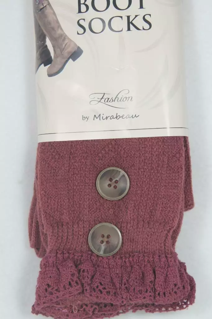 Burgundy boot socks sale