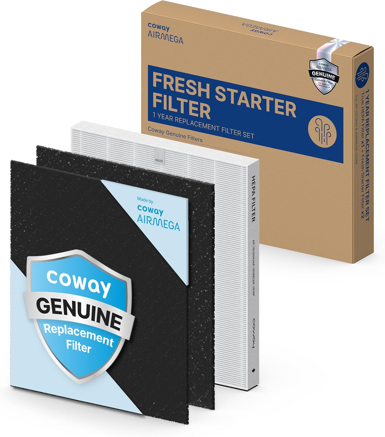 AP-1512HH & 200M Air Purifier Replacement Filters – Fresh Starter Pack with 2 Filters