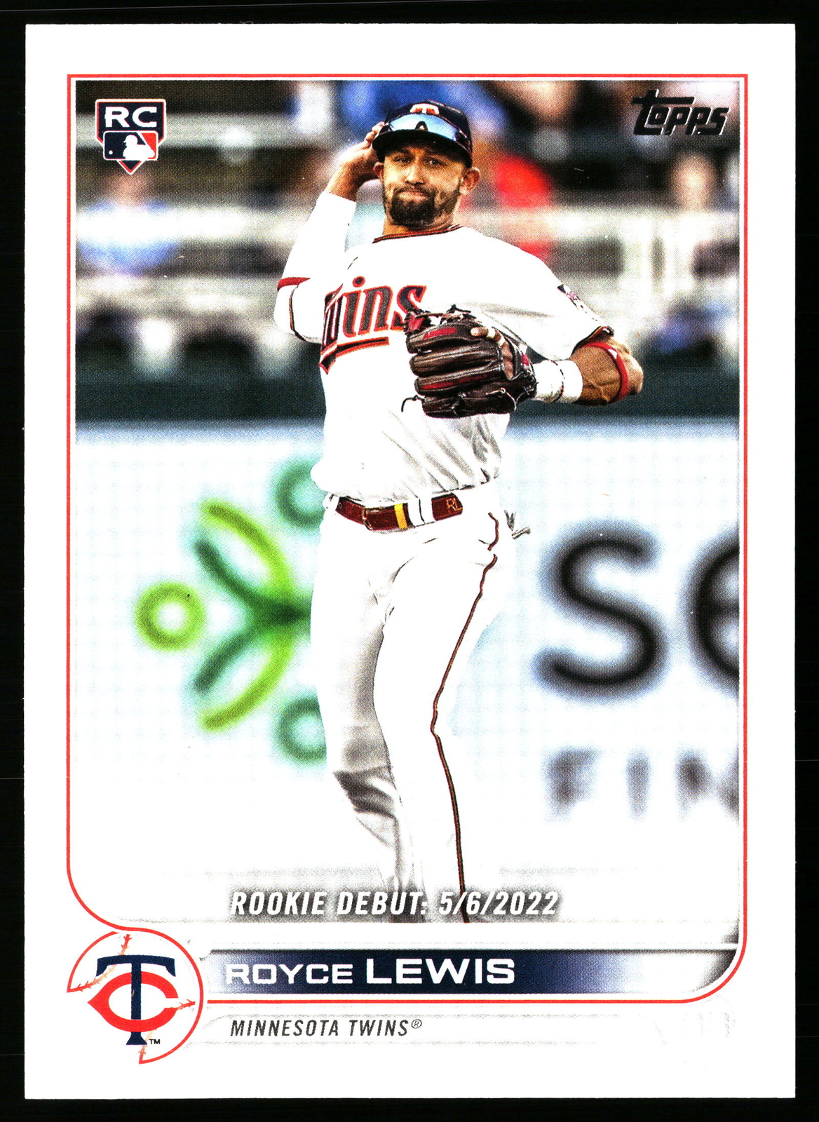 2022 Topps Update Series Royce Lewis Rookie Debut RC #US149