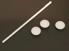 TRON WEAPONS SET REPRODUCTION 3D PRINT TOMY GLOW IN THE DARK GID DISC STAFF