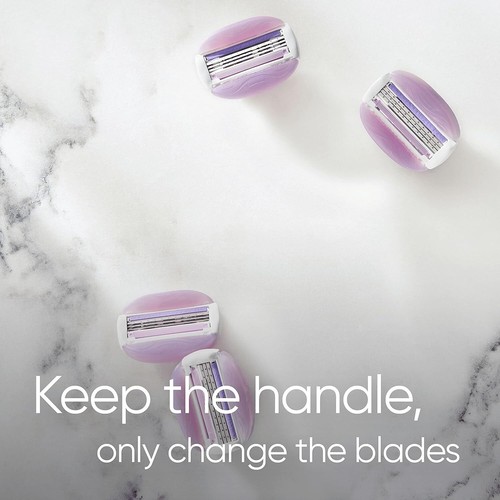 Gillette Venus Comfortglide Breeze RazorBlades donna confezione da 4 ricariche lamette rasoio - Foto 6 di 6