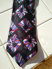 ALLYN SAINT GEORGE American Classic Mens Tie Vintage Made in USA 100% SILK