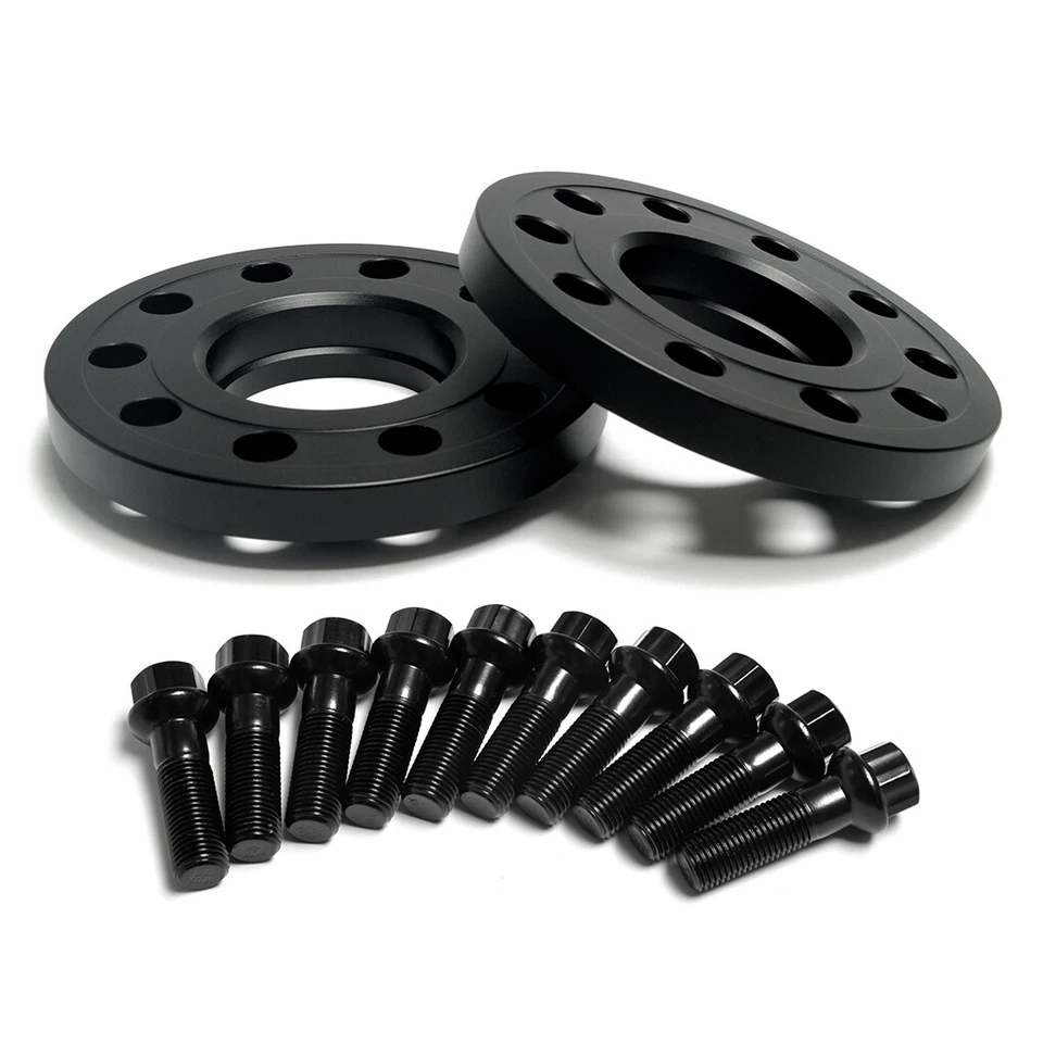 2 espaciadores de rueda centrados en el cubo de 15 mm para Mercedes Benz AMG GT GTC GTR GTS SLR McLaren Foto 3 de 4