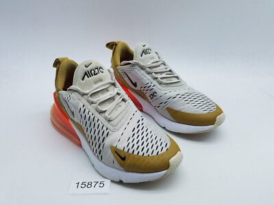 Nike Air Max 270 Women's Size Running Shoes Flight Gold *See