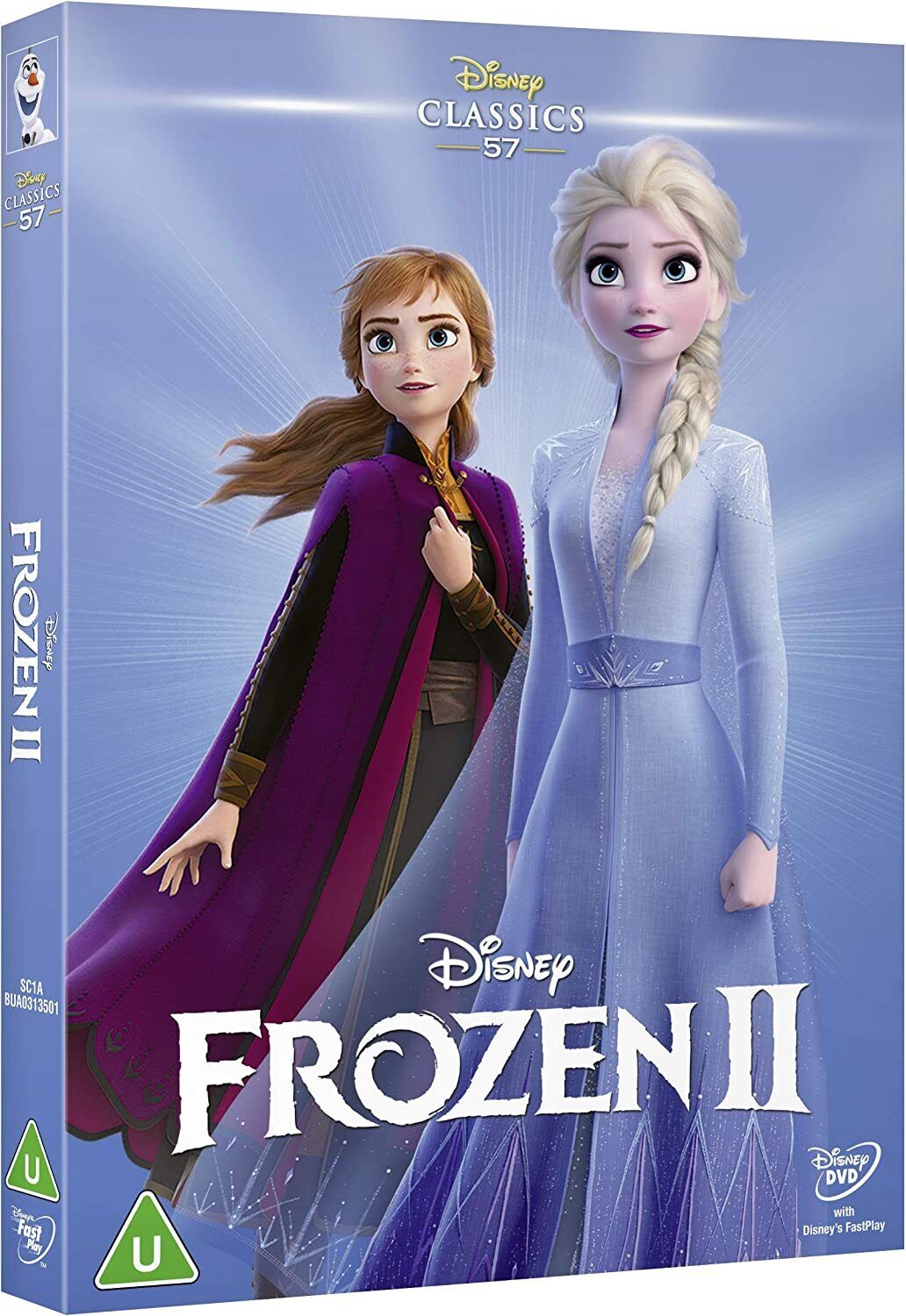 gitaar Kaal Contractie Disney's Frozen 2 (DVD) Kristen Bell Idina Menzel Josh Gad Jonathan (UK  IMPORT) 8717418561772 | eBay