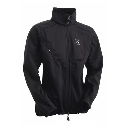 Haglöfs Softshelljacke Massif Q Jacket für Damen schwarz in der Größe S NEU