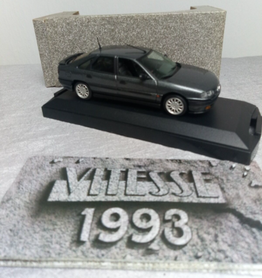 VITESSE 1/43 - Coffret Renault Safrane 1993 BiTurbo Bleue EUR 43,20 - FR
