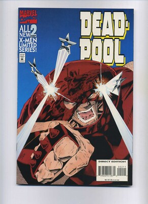 Deadpool 2 (VF+) Limited Series Banshee! Juggernaut! Black Tom! 1994 Marvel c951