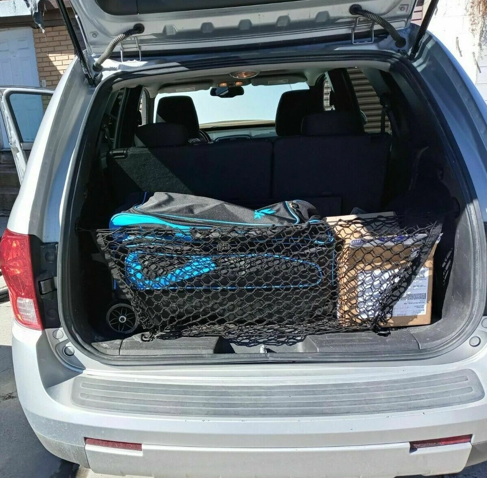 Organizador de red de carga estilo sobre maletero para Pontiac Torrent 2006-2009 totalmente nuevo Foto 3 de 4