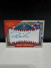 Patrick Wisdom 2019 Panini Leather and Lumber Pink Laces Rookie Auto /75  RC 