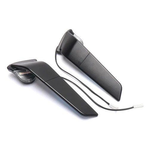 Motorcycle Rearview Mirrors Wind Wing with LED For Yamaha YZF R1 R1M 2020 - 2025 - Foto 5 di 22