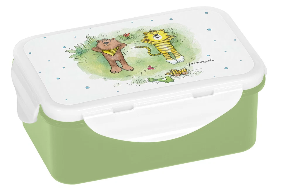 Kindergeschirr - Janosch Becher Teller Geschirrset Vesperdose - Bild 3 von 4