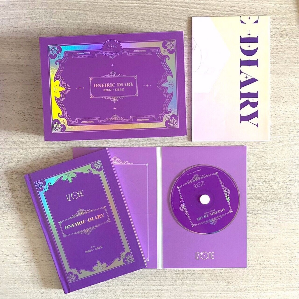 iz*one oneiric diary 3 ver. sakura set No photo card IZONE le
