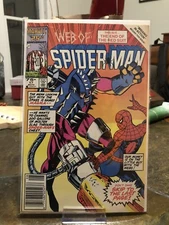 Web Of Spider-Man #17 (Marvel Comics, 1986) Copper Age News Stand Variant VF/VF+