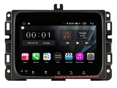 Android 9.0 Car GPS Radio stereo Head Unit for Dodge RAM 1500 2500 3500
