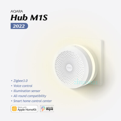 Aqara M1S Hub 2022 Smart Home Control Center Zigbee3.0 Gateway Wide compatible