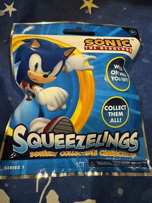 Sonic the Hedgehog Squeezelings Figure Blind Bag BRAND new Amy Shadow  1 Pk