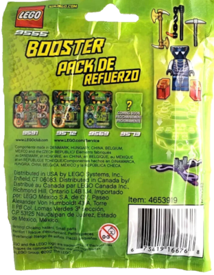 LEGO NINJAGO MEZMO BOOSTER PACK 9555 NEW SEALED | eBay