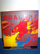 NIOB GEOMETRIC STICKER MOSAICS DRAGONS BOOK SHOP LTD