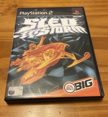 Schlitten Storm - Nur Verpackung - Neuwertig - Ohne Spiel oder Handbuch - OVP Ersatz