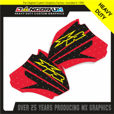 HONDA XR 400 XR400 PERFORATED TANK MOTOCROSS MX GRAPHICS DECALS STICKERS