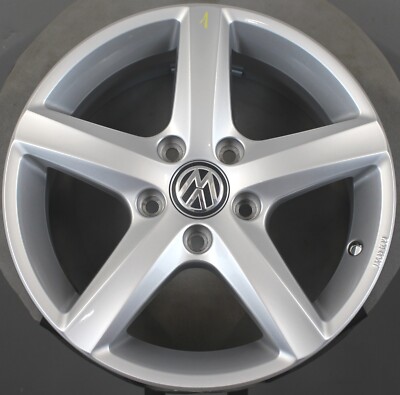 1x VW Golf VII 7 Alufelge Aspen 6Jx16 ET48 5G0071496 (1)