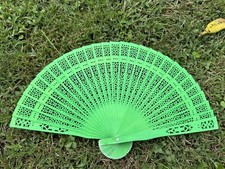 Green Sandalwood fan for Wedding Favor