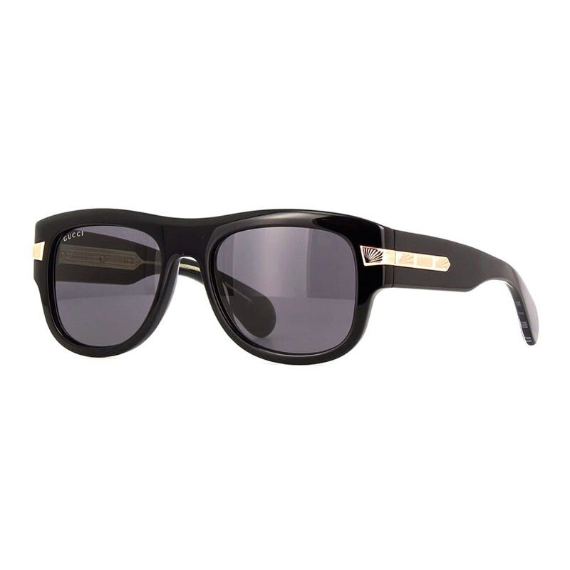 Gucci GG1517S 001 Black/Grey 54-19-145 Sunglasses New  display picture 2
