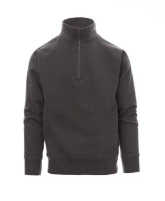 Payper CANADA Herren Baumwoll Sweatshirt Half Zip Trekking Arbeit Sport Smoke