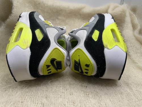 Nike Air Max 90 LTR 2019 (GS) Shoes Size 5.5Y White/Particle Grey CD6864 - Picture 13 of 19