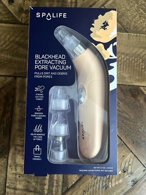 Spalife Blackhead Extracting Pore Vacuum NEW IN BOX