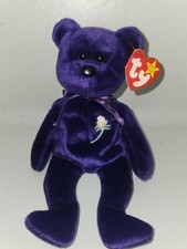 RARE 1997 Ty Beanie Baby "PRINCESS DIANA" the Bear A MUST BUY Made in Indonesia 